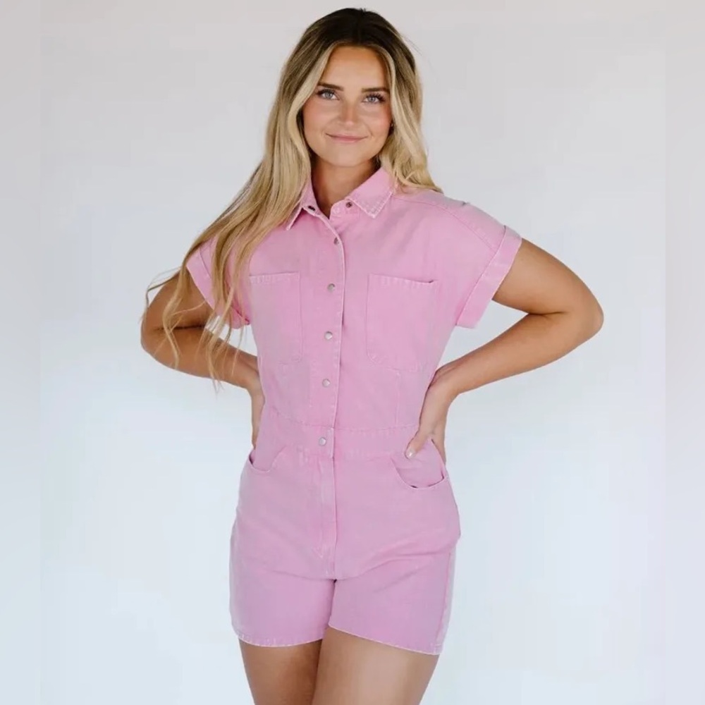 Women’s snap down romper
